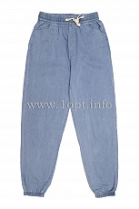 Ласточка брюки женские джинсовые на манжете